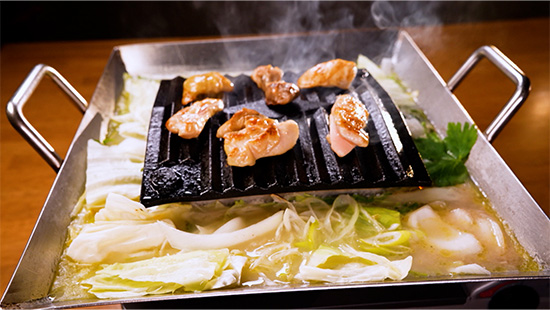 名物紀州銘柄鳥 特製鉄板焼き