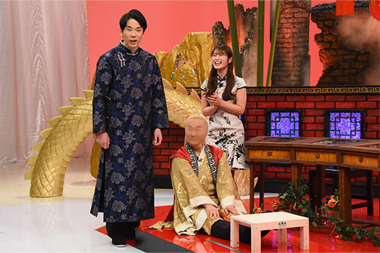 かまいたち(山内健司、濱家隆一)、渋谷凪咲