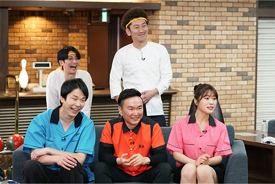 かまいたち（山内健司、濱家隆一） 、渋谷凪咲、ツートライブ（たかのり、周平魂）