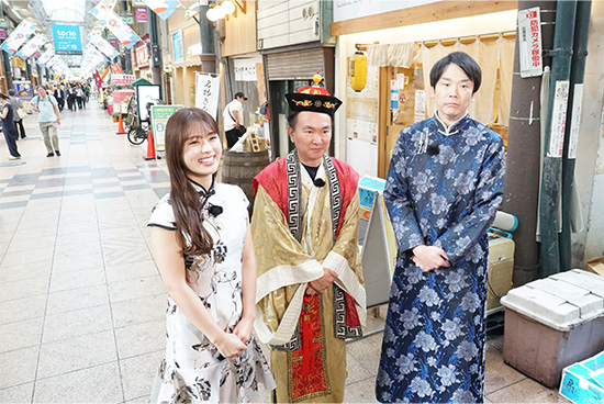 渋谷凪咲、かまいたち（山内健司、濱家隆一） 