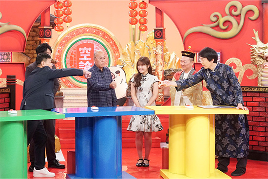 ダブルヒガシ（大東翔生、東良介） とうちーズ（大東旭、東良文）、渋谷凪咲、かまいたち（山内健司、濱家隆一）