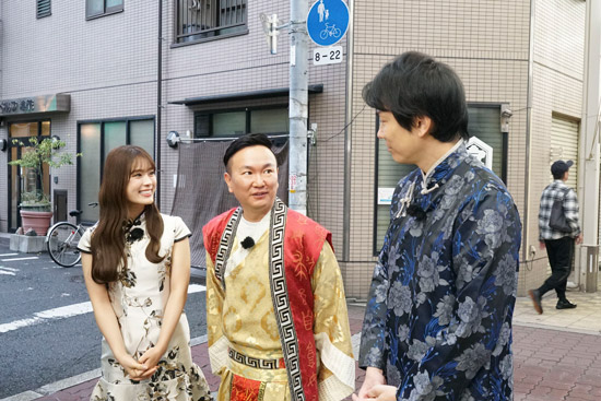 渋谷凪咲、かまいたち（山内健司、濱家隆一） 