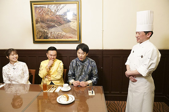 渋谷凪咲、かまいたち（山内健司、濱家隆一） 
