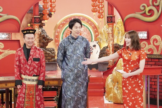 かまいたち（山内健司）、かまいたち（濱家隆一）、小嶋 花梨