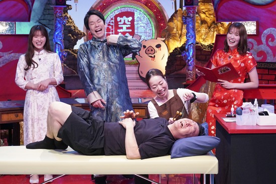 渋谷凪咲、かまいたち（濱家隆一）、かまいたち（山内健司）、深澤裕美（耳かき専門店 みみくる）、小嶋 花梨