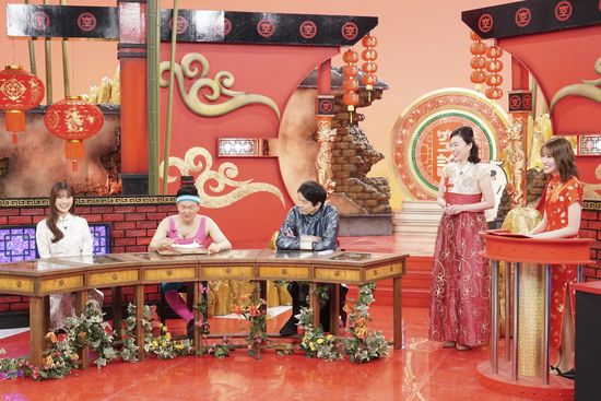 渋谷凪咲、かまいたち（山内健司）、かまいたち（濱家隆一）、ユヒャン（パッション美容家）、小嶋 花梨