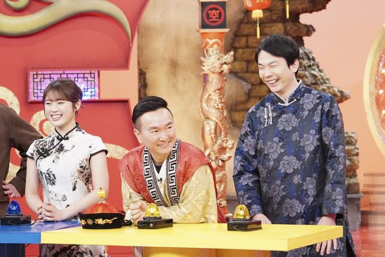 渋谷凪咲、かまいたち（山内健司、濱家隆一）