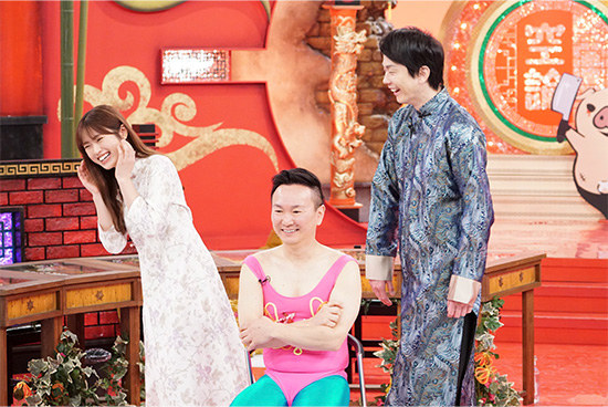 かまいたち（山内健司、濱家隆一） 、渋谷凪咲