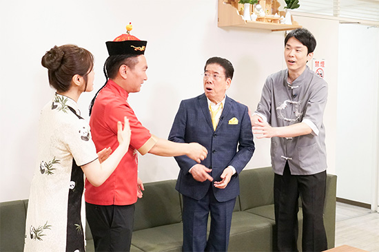 かまいたち（山内健司、濱家隆一） 、渋谷凪咲、西川きよし