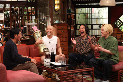 明石家さんま、今井らいぱち、見取り図（盛山晋太郎、リリー）