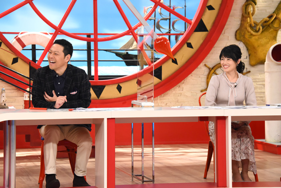 東野幸治、中島めぐみ