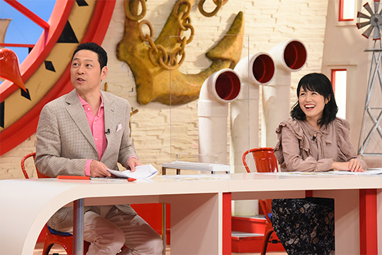 東野幸治、中島めぐみ