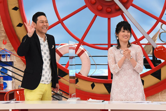 東野幸治、中島めぐみアナ