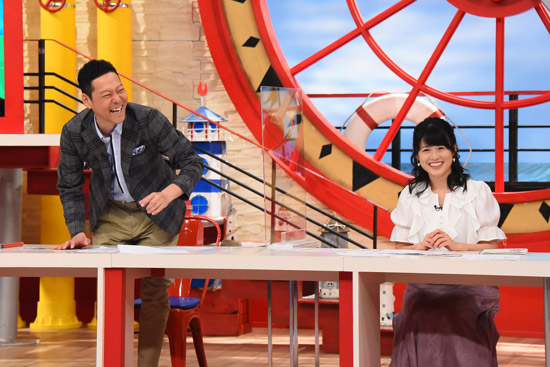 東野幸治、中島めぐみアナ