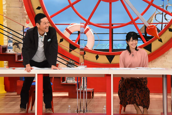 東野幸治、中島めぐみアナ