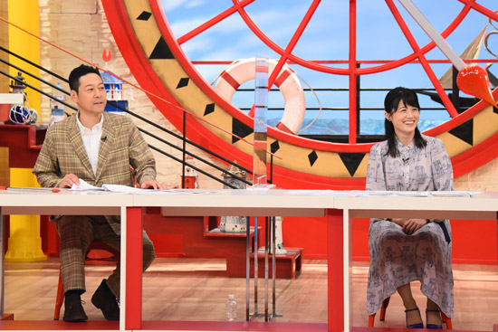 東野幸治、中島めぐみアナ