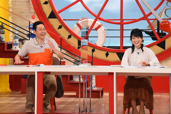 東野幸治、中島めぐみアナ