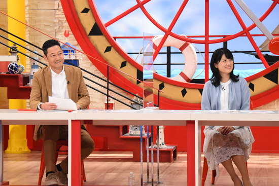 東野幸治、中島めぐみアナ
