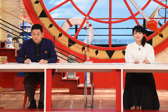 東野幸治、中島めぐみアナ