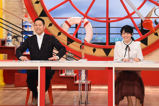 東野幸治、中島めぐみアナ