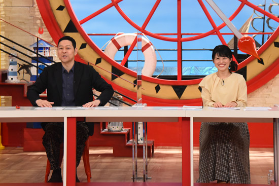 東野幸治、中島めぐみ