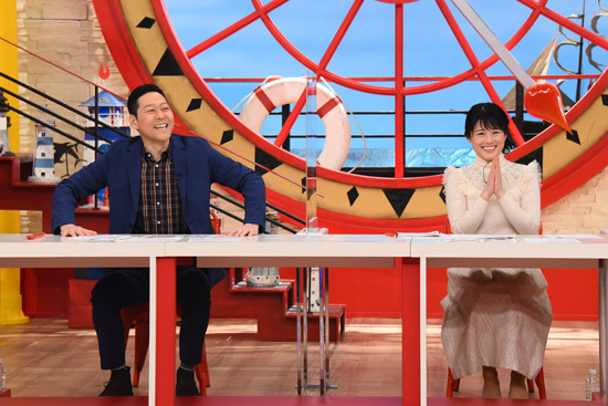 東野幸治、中島めぐみ