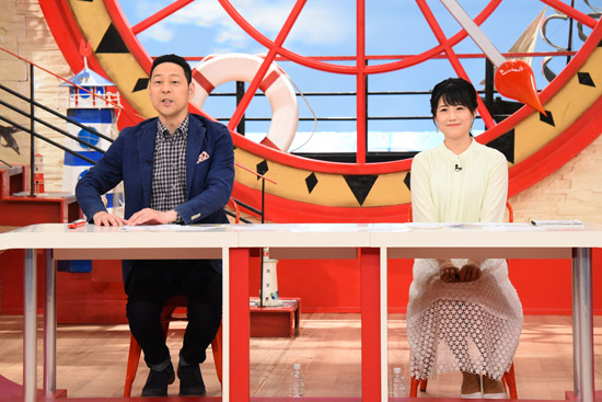 東野幸治、中島めぐみ