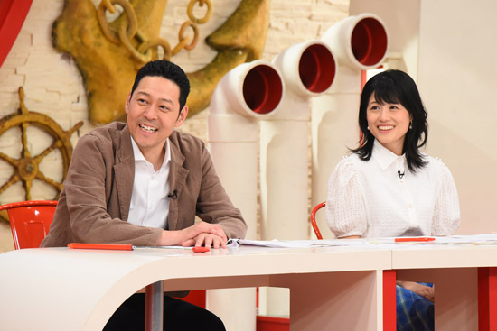 東野幸治、中島めぐみ