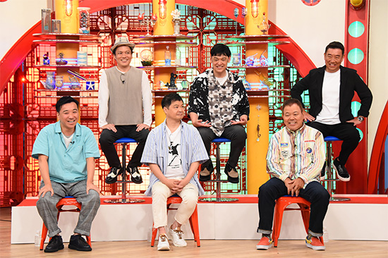 ほんこん、月亭方正、メッセンジャーあいはら、シャンプーハット、月亭八光