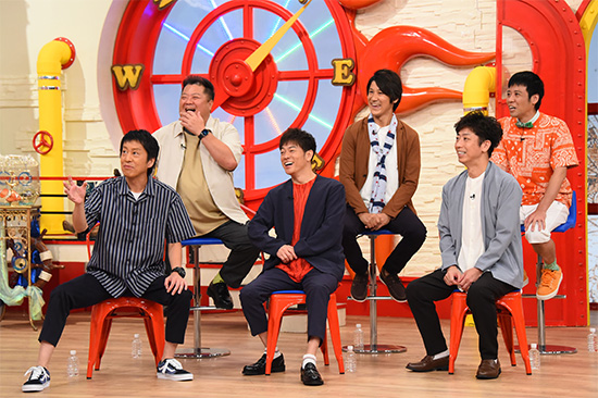 陣内智則、ブラックマヨネーズ、フットボールアワー後藤、スマイル