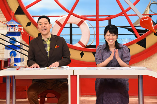 東野幸治、中島めぐみ
