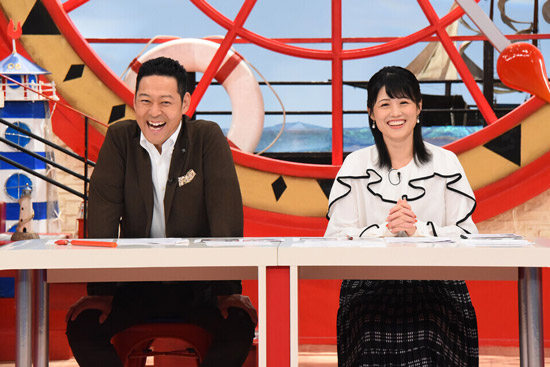 東野幸治、中島めぐみ