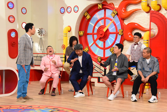 東野幸治、ダイノジ、庄司智春(品川庄司)、タカアンドトシ、黒瀬純(パンクブーブー)