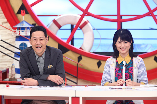 東野幸治、中島めぐみ（カンテレアナウンサー）