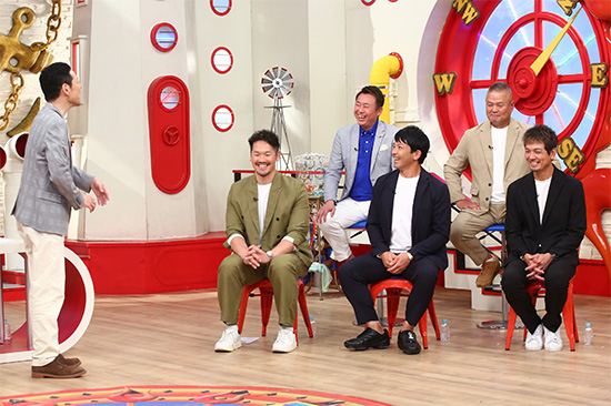 東野幸治、T-岡田、松田 宣浩、新垣 渚、岩本 勉、金村 義明