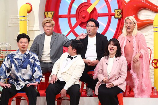 ニッポンの社長・ケツ、ZAZY、紅しょうが・稲田美紀、マユリカ・阪本、ビスケットブラザーズ 