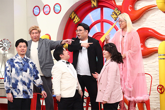 ニッポンの社長・ケツ、ZAZY、紅しょうが・稲田美紀、マユリカ・阪本、ビスケットブラザーズ 