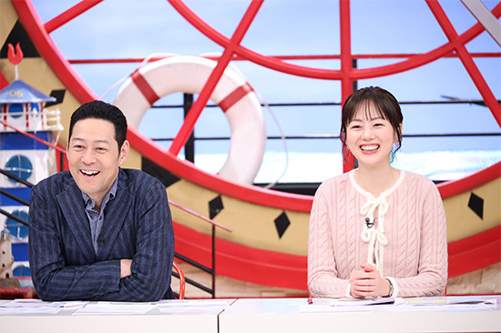 東野幸治 / 高橋真理恵（カンテレアナウンサー）