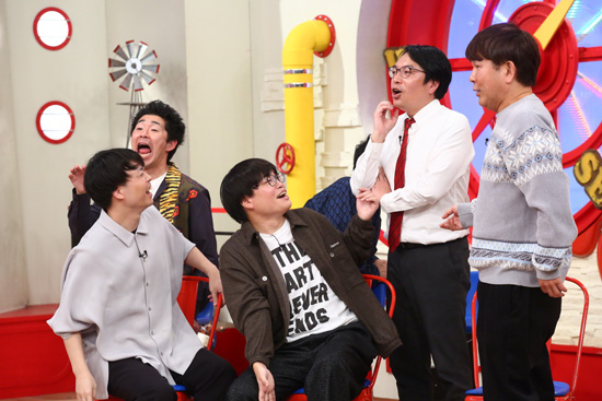 しずる、ライス、おしみんまる、FUJIWARA・藤本敏史