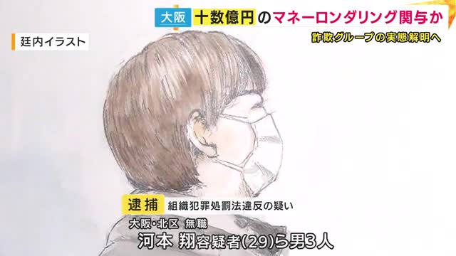 10億円以上の”マネーロンダリング”に関与か…約1400万円の犯罪収益を暗号資産に交換するなどして隠した疑いで男ら3人を逮捕　警察は詐欺グループの実態解明進める