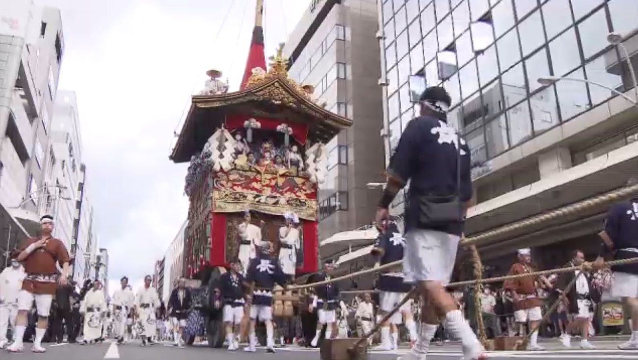 【速報】祇園祭　宵山に約３８万人の人出　コロナ以降で最多　京都府警が発表