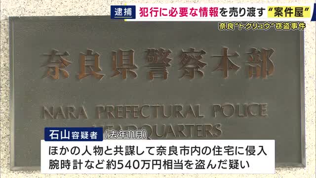 容疑については「黙秘」　匿名・流動型犯罪グループ「トクリュウ」の“事件を計画”担当「案件屋」か　腕時計など約540万円相当を盗んだ疑いで運送業の男逮捕