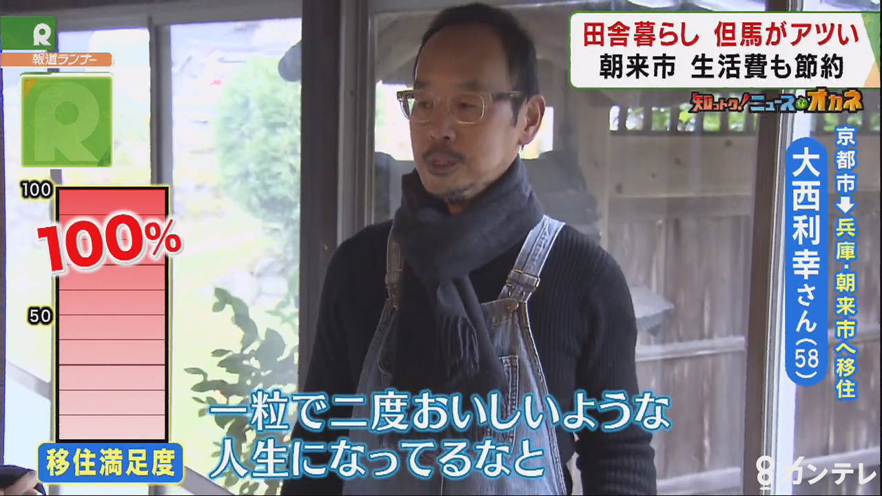 知っトク ニュースなオカネ 田舎暮らしのススメ 特集 報道ランナー ニュース 関西テレビ放送 カンテレ 知っトク ニュースなオカネ 田舎暮らしのススメ 特集 報道ランナー ニュース 関西テレビ放送 カンテレ