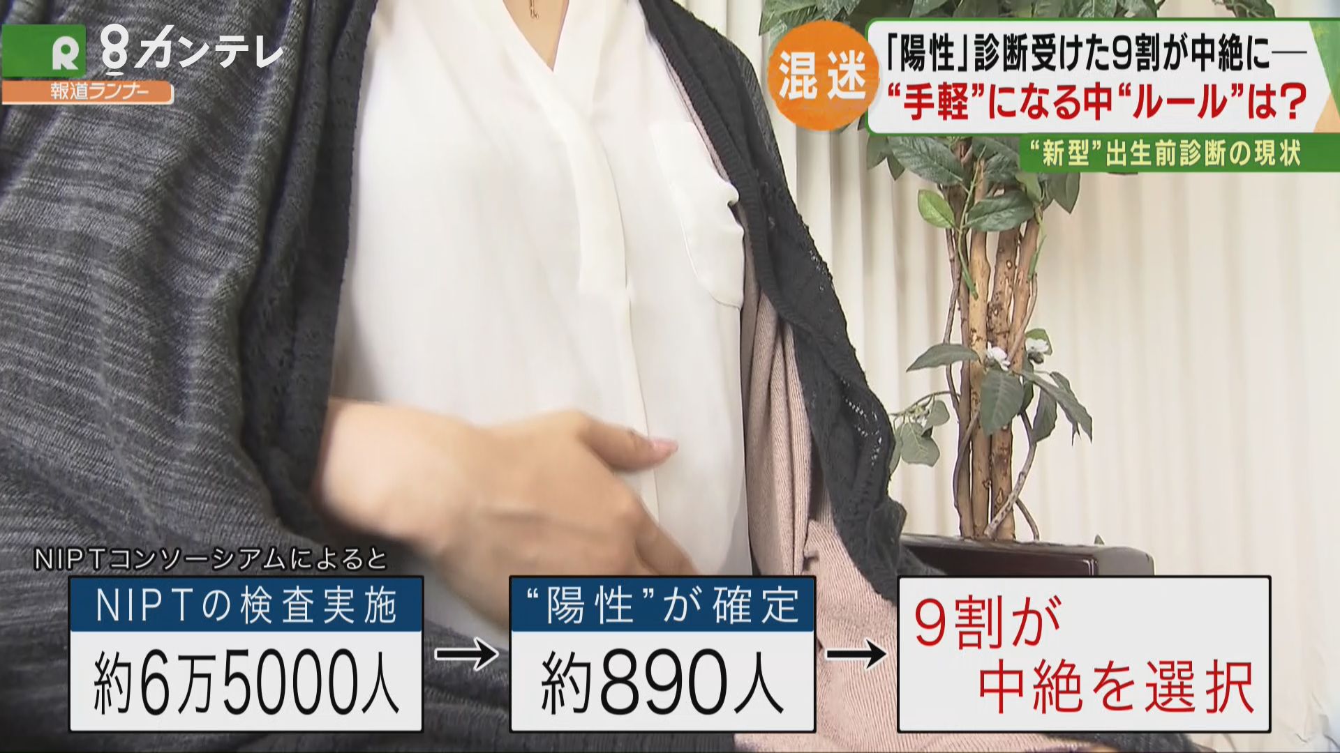 特集 陽性確定で9割が 中絶 新型出生前診断 重い決断伴う検査に 無認可 での実施も横行 特集 報道ランナー ニュース 関西テレビ放送 カンテレ