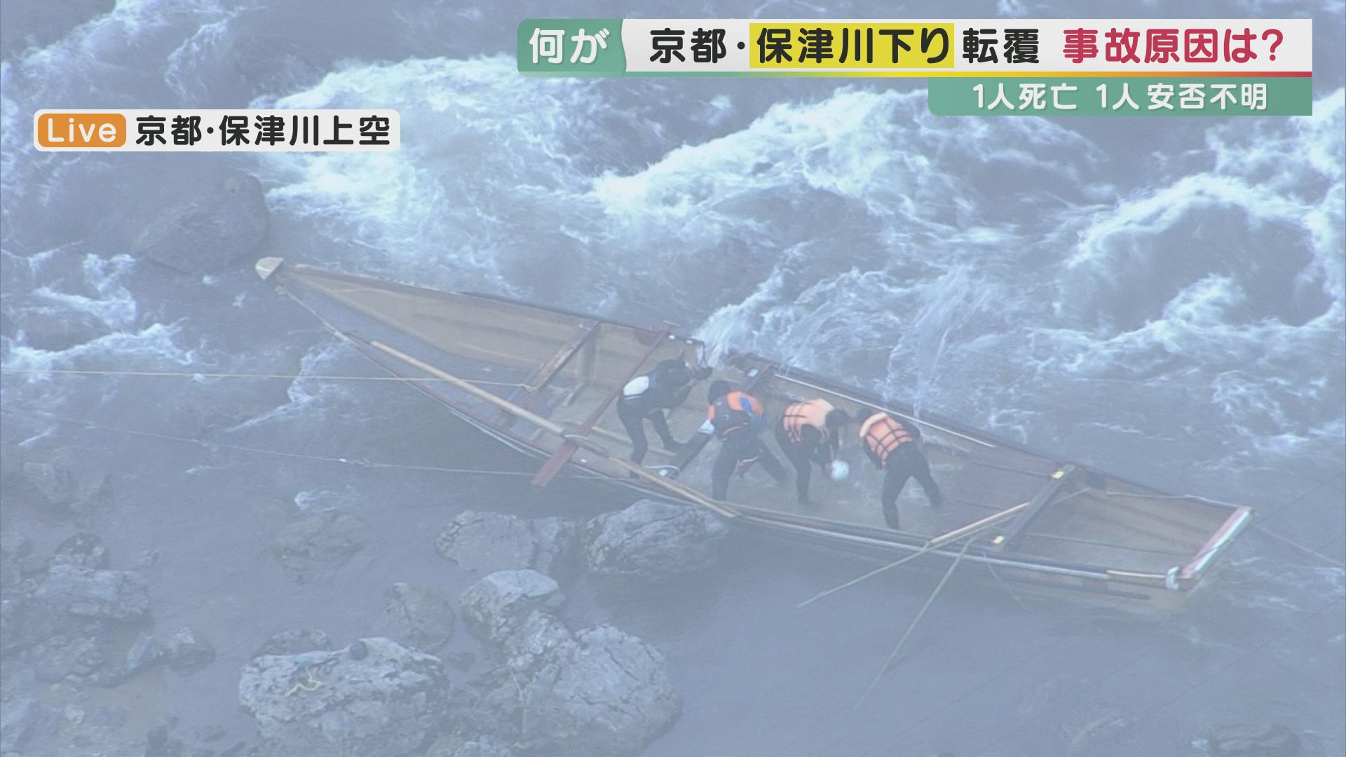 「保津川下り」転覆事故　水難スペシャリストに聞く…舟がかじ失った原因は？ライフジャケット安全なのか？