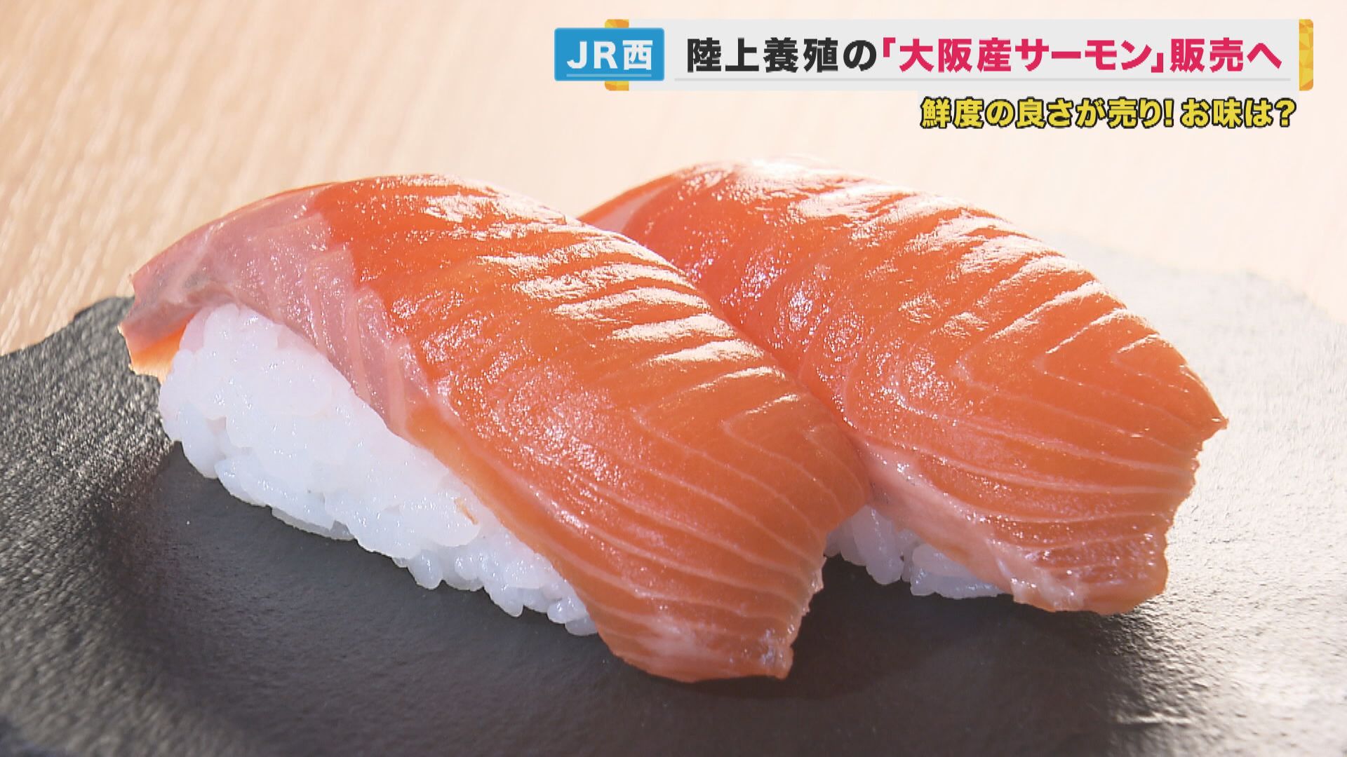 JR西日本グループ　大阪でサーモン陸上養殖へ　「物流費がものすごく安い」　寄生虫リスク低く安定生産が可能