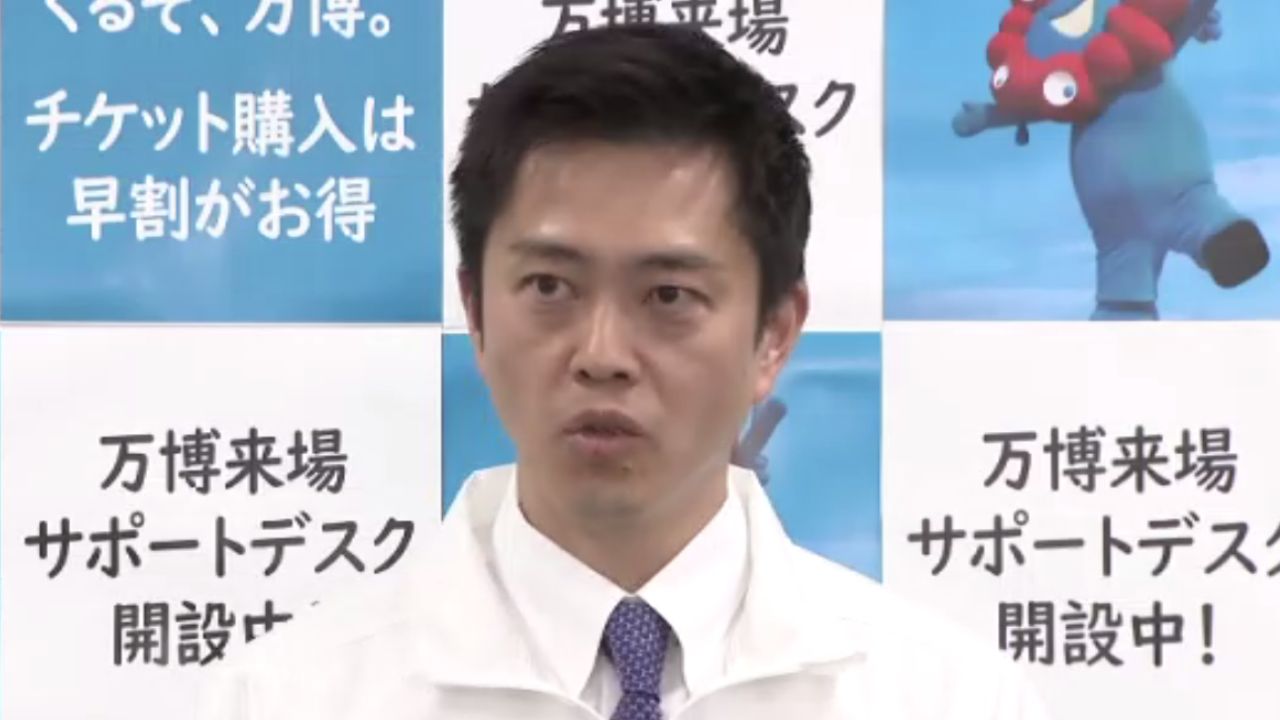 吉村知事　万博の暑さ対策「愛知万博の3倍の給水施設・自動販売機ある　6月さらに増やす」明かす