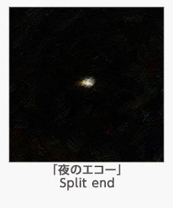 「夜のエコー」Split end