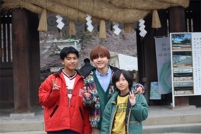 岡佑吏（AmBitious）、濱出顕斗、谷口尊星