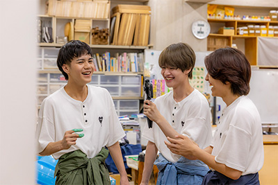 大西風雅、井上一太（AmBitious）、角紳太郎（Boys be）